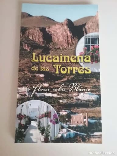 LUCAINENA DE LAS TORRES. (ALMERIA) Flores sobre blanco.Puri Fenoy Calvache, Juan Carlos Domínguez