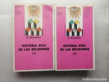 HISTORIA ATEA DE LAS RELIGIONES (2 VOLÚMENES) - A. KRYVELEV EDITORIAL JUCAR