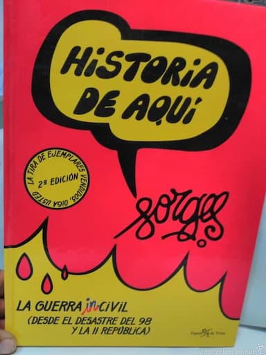 FORGES HISTORIA DE AQUI LA HISTORIA IN CIVIL ESPAÑOLA TAPAS DURAS
