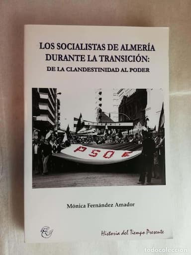 LOS SOCIALISTAS DE ALMERÍA DURANTE LA TRANSICIÓN: DE LA CLANDESTINIDAD AL PODER - MÓNICA FERNÁNDEZ