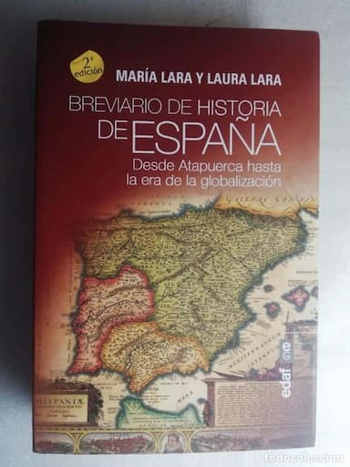 BREVIARIO DE HISTORIA DE ESPAÑA. MARIA LARA Y LAURA LARA