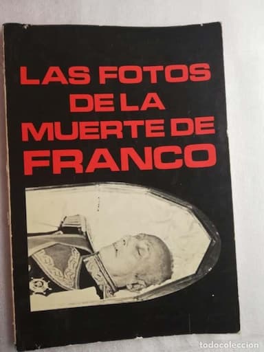 LAS FOTOS DE LA MUERTE DE FRANCO - 1975