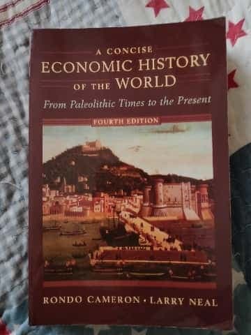 A concise economic history of the world