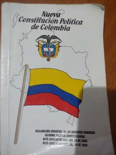 Nueva Constitución Politica de Colombia