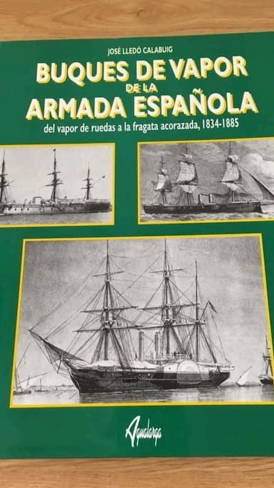 Buques de vapor de la Armada española