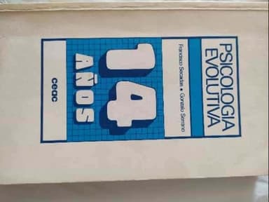 Psicología evolutiva 14 años