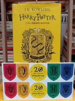 Harry Potter y la cámara secreta edición 20 aniversario Hufflepuff