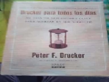 Drucker para todos los días