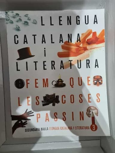 Llengua catalana i literatura 3, Secundària baula