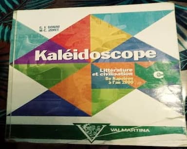 Kaléidoscope C Litterature et. civilisation