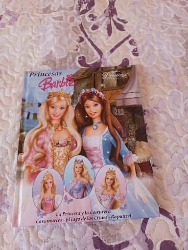 Libro princesas barbie