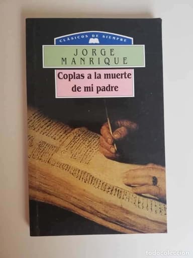 JORGE MARIQUE COPLAS A LA MUERTE DE MI PADRE REF 2205