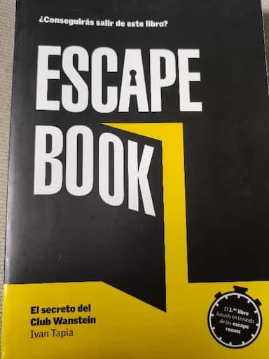 escape book. el secreto del club wanstein