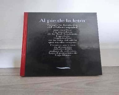 Al pie de la letra