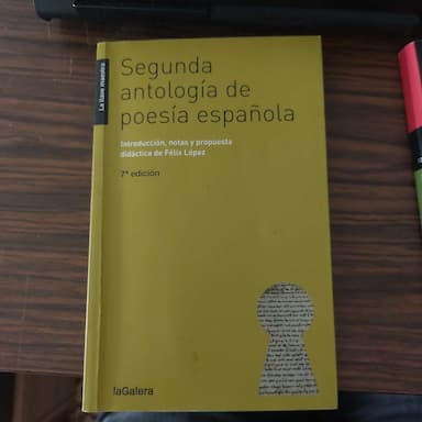 Segunda antología de poesía española