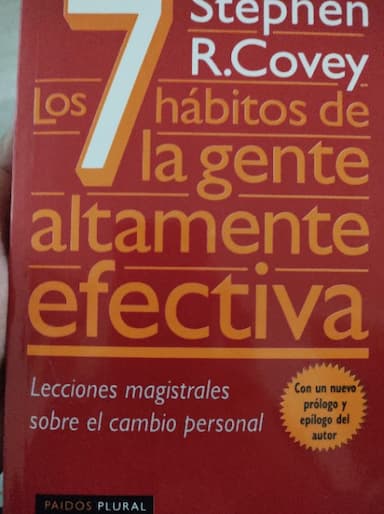Los 7 habitos de la gente altamente efectiva / The Seven Habits of Highly Effective People