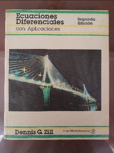 Ecuaciones diferenciales: con aplicaciones. - 2. ed. ; 3.ed
