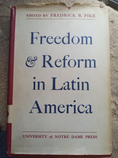 Freedom and Reform in Latin America