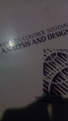 Modern control systems analysis anddesign