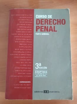 Curso de Derecho Penal. Parte General. 3ª Edición.