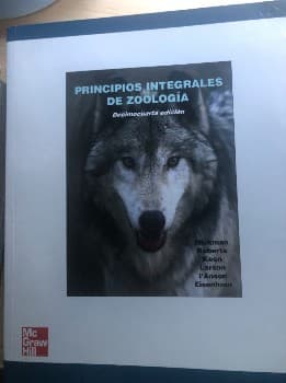 Principios integrales de zoología