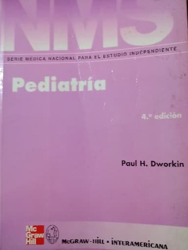 Libro de Pediatría (Paul H. Dworkin)