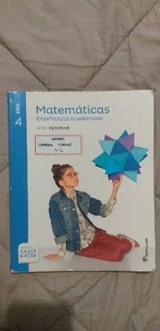 Matemárticas 4ESO Santillana