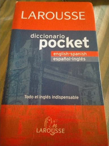 Diccionario Pocket English-Spanish, español-ingles