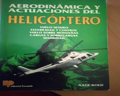 Aerodinámica y actuaciones del helicóptero.