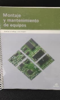 Montaje y mantenimiento de equipos